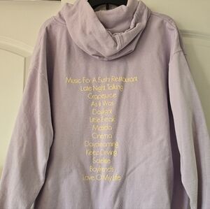 Harry's House Lavender Hoodie 4X Tour Sweatshirt